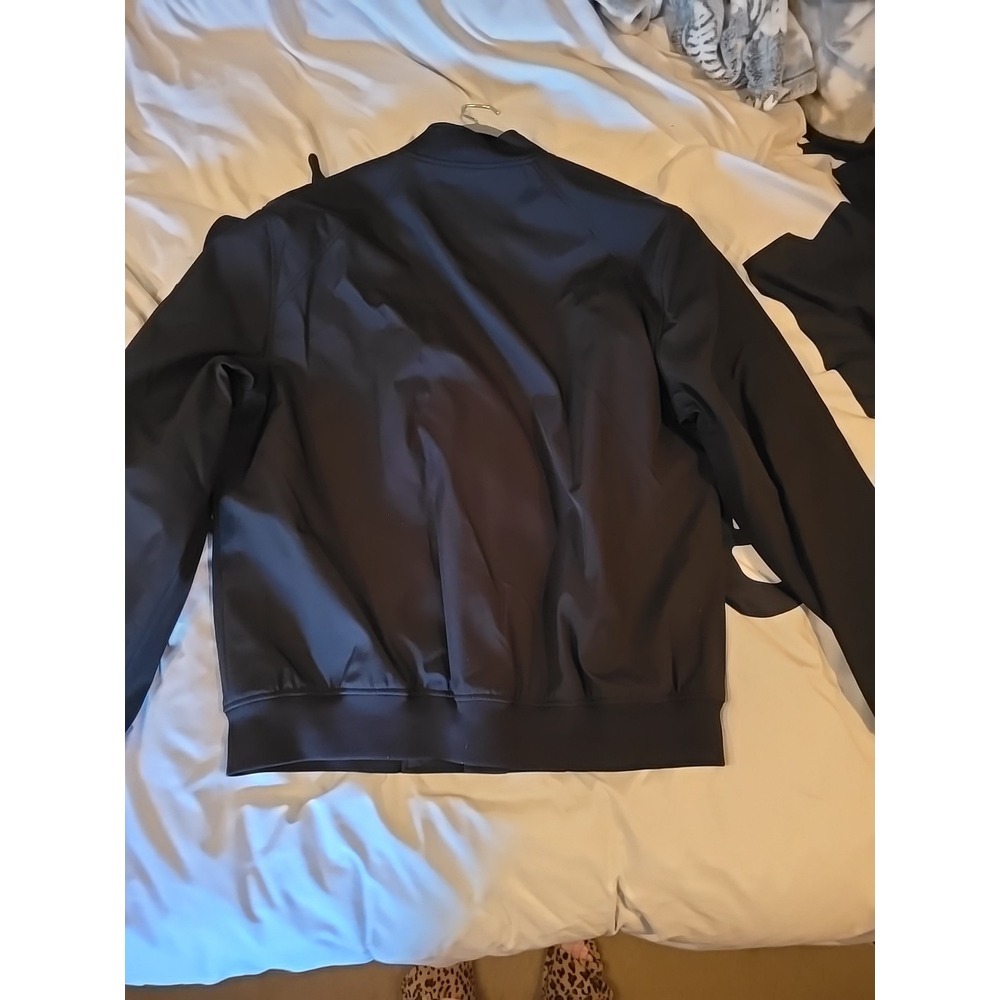 Michael Kors Softshell Bomber Jacket Black Size XL - Picture 12 of 16